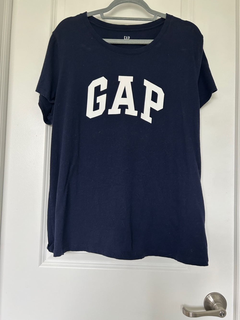 GAP Navy T-Shirt with White Logo